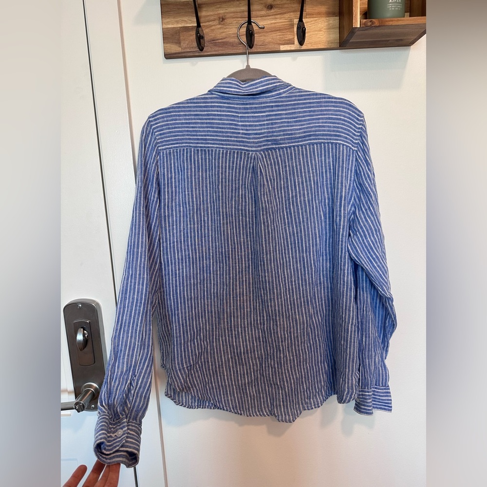 Rails Blue Button-Down L. Staple High Quality Clo… - image 3